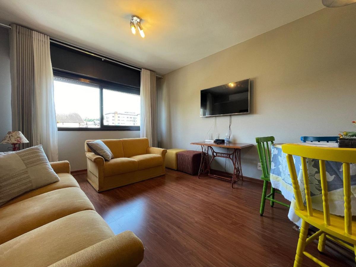 Apartamento Oppitz - No Coracao De Gramado Junto Da Rua Coberta Appartamento Esterno foto